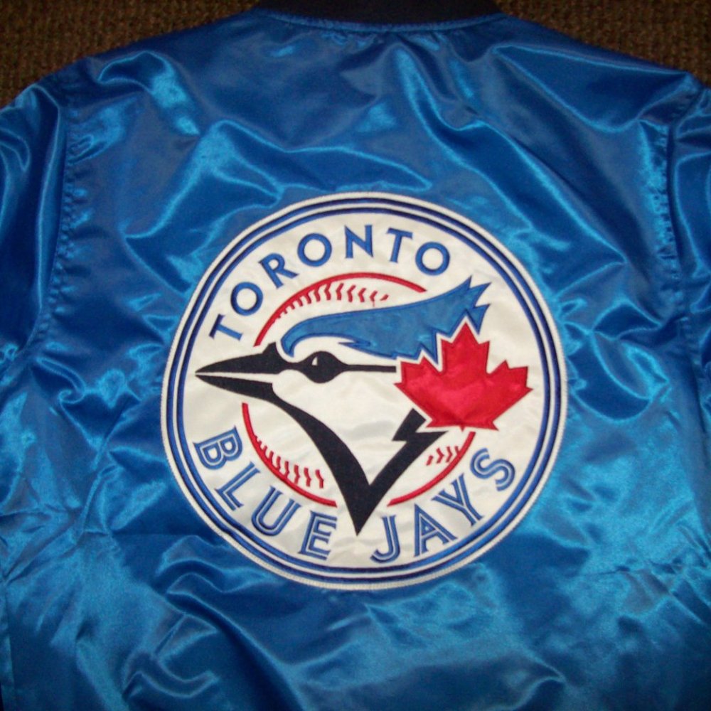 TORONTO BLUE JAYS Starter Full Zip Spring / Fall Jacket 2X - Picture 10 of 11